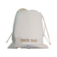 Bolsa para Zapatos de Algodón Marfil para Hotel | Merveyl