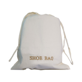 Bolsa para Zapatos de Algodón Marfil para Hotel | Merveyl