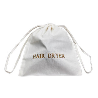 Sac en coton pour sèche cheveux pour hôtels