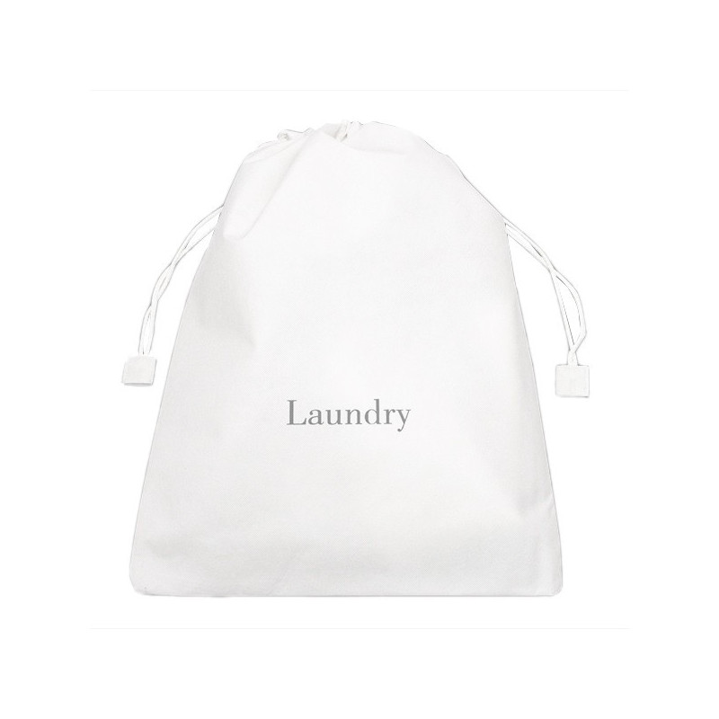 Bolsa para Lavandería de Hotel de Tela sin Tejer Blanca 100g | Merveyl