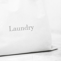 Bolsa para Lavandería de Hotel de Tela sin Tejer Blanca 100g | Merveyl