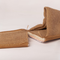 Zapatillas de hotel de yute natural estándar | Merveyl