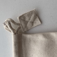 BOLSA DE ALGODÓN PARA LA ROPA SUCIA