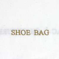 Bolsa para Zapatos de Algodón Marfil para Hotel | Merveyl