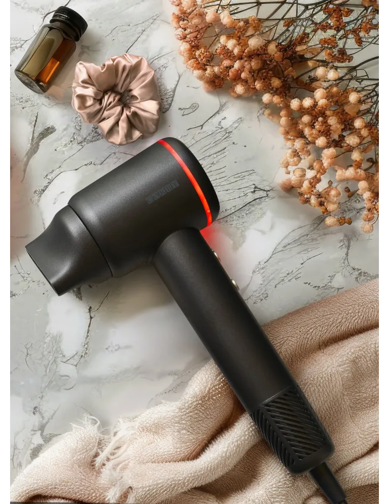 Corby Of Windsor Skye Secador de pelo de alta velocidad de 1600 W, color negro | Equipamiento para hoteles y spas Merveyl