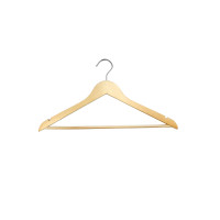 Percha de madera de haya con muescas para hostelería | Merveyl