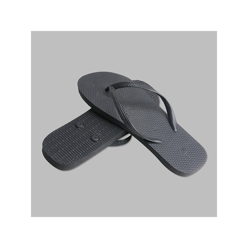 Zwarte flip-flops- Spa
