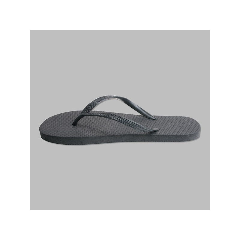 Zwarte PE & PVC Spa Teenslippers Antislip | Merveyl