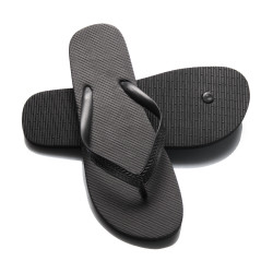 Zwarte flip-flops- Spa