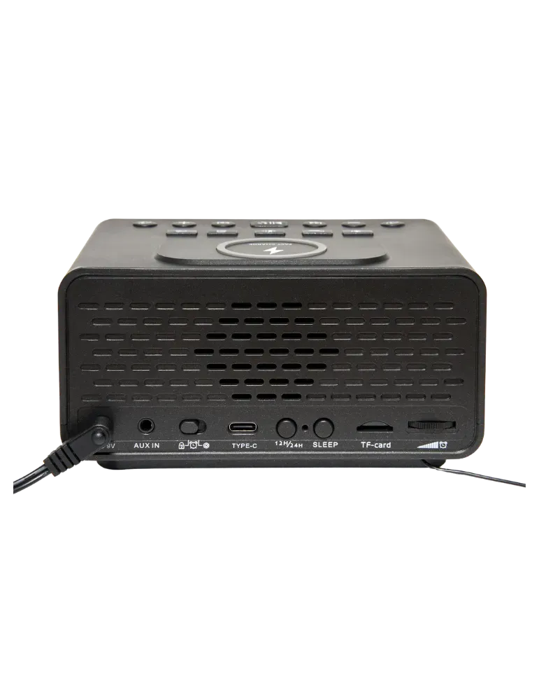 Reloj Despertador Digital Regent Bluetooth - Hotel