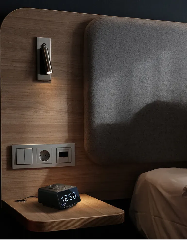 Reloj Despertador Digital Regent Bluetooth - Hotel