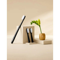 Kit dental premium Cepillo vegetal y palillos de dientes