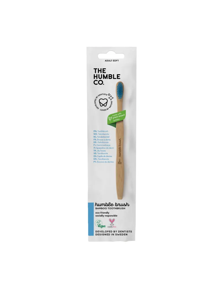 Kit 20 cepillos de dientes de bambú de colores The Humble
