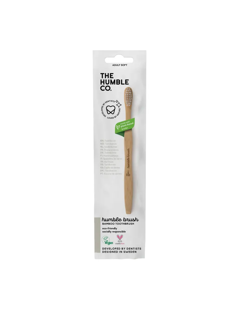 Kit 20 cepillos de dientes de bambú de colores The Humble