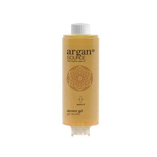 Frasco con dosificador Argan Source Gel para cuerpo y cabello 300ml