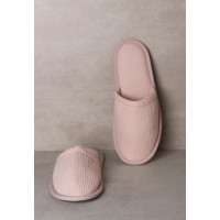 Pantuflas de Hotel Nido de Abeja Rosa Mujer | Merveyl