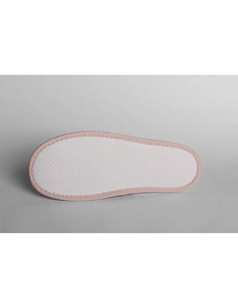 Pantuflas de Hotel Nido de Abeja Rosa Mujer | Merveyl