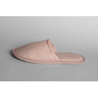 Pantuflas de Hotel Nido de Abeja Rosa Mujer | Merveyl
