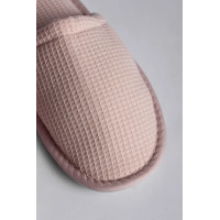 Pantuflas de Hotel Nido de Abeja Rosa Mujer | Merveyl