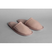 Pantuflas de Hotel Nido de Abeja Rosa Mujer | Merveyl