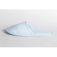 Zapatillas de hotel nido de abeja azul para hombre | Merveyl