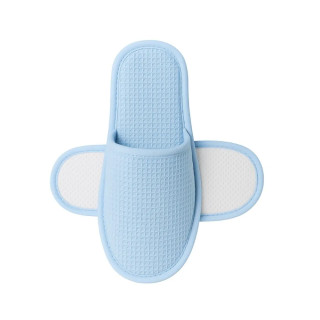 Zapatillas de hotel nido de abeja azul para hombre | Merveyl