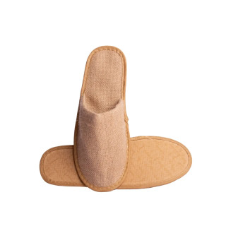 Zapatillas de hotel de yute natural estándar | Merveyl