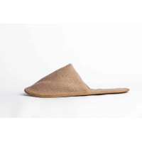 Zapatillas de hotel de yute natural estándar | Merveyl