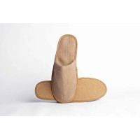 Zapatillas de hotel de yute natural estándar | Merveyl
