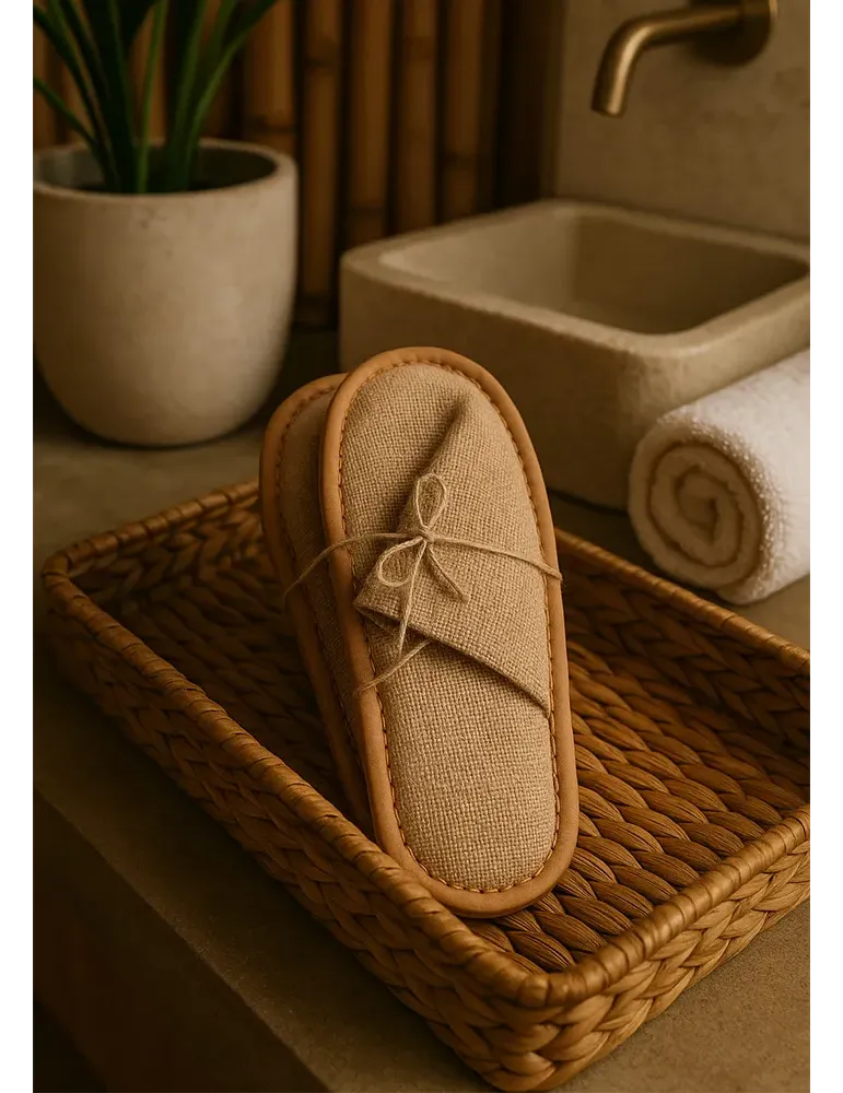 Zapatillas de Yute Superior Ecológicas para Hotel | Merveyl