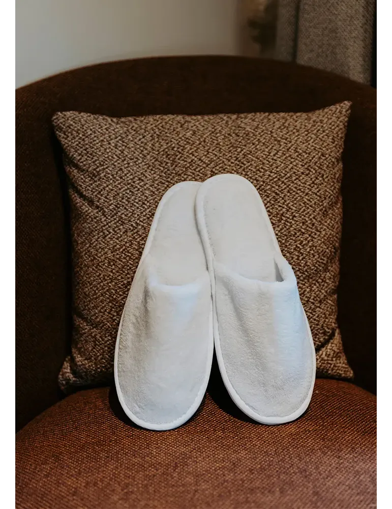Zapatillas de hotel de terciopelo de alta densidad sin EVA | Merveyl