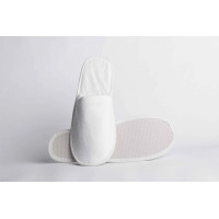 Zapatillas de terciopelo 100% algodón reciclables para hotel | Merveyl