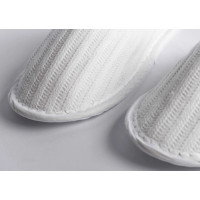 Zapatillas de hotel algodón orgánico estampado de espiga | Merveyl