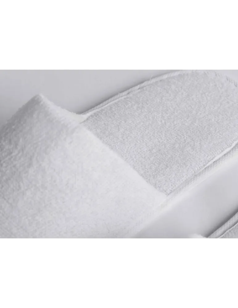 Zapatillas de Hotel Cerradas de Tejido de Rizo | Merveyl