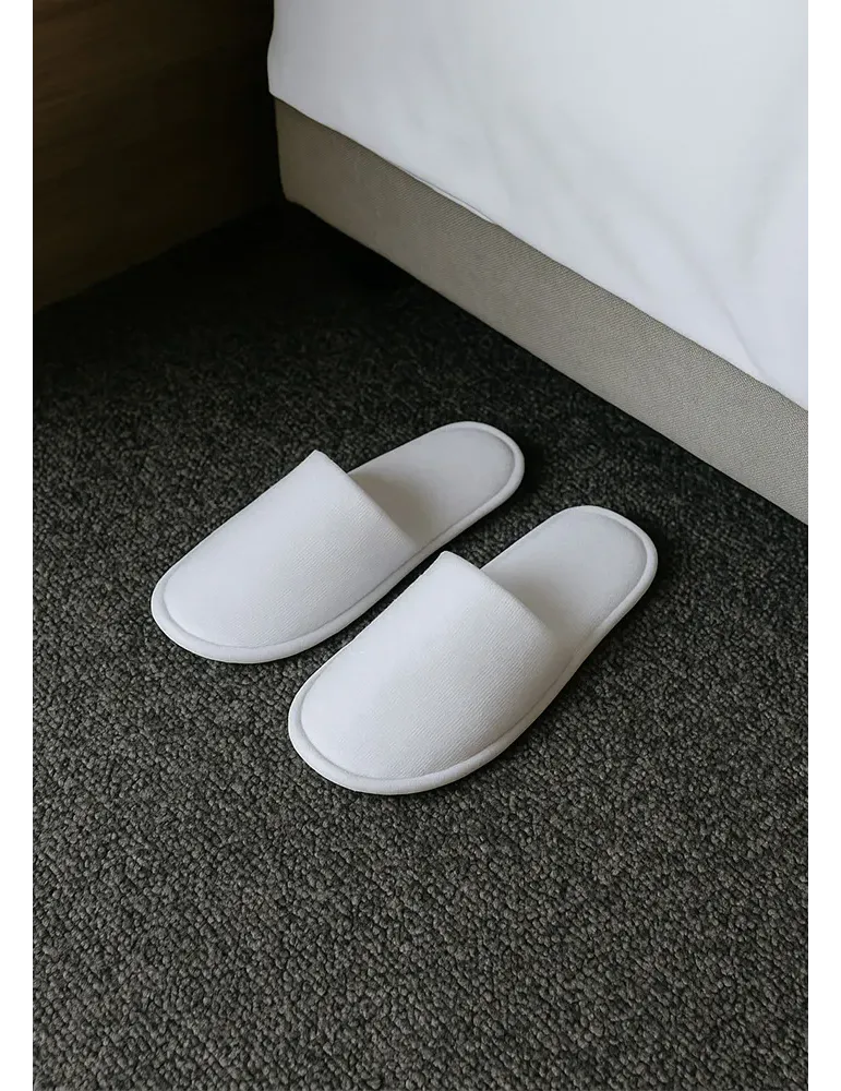Zapatillas de hotel de polialgodón suave | Merveyl