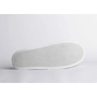 Zapatillas de hotel abiertas de rizo ligero | Merveyl