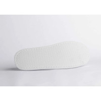 Pantuflas de Terciopelo Blanco para Hotel | Merveyl