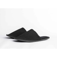 Zapatillas de Hotel Terciopelo Negro 36-41 | Merveyl