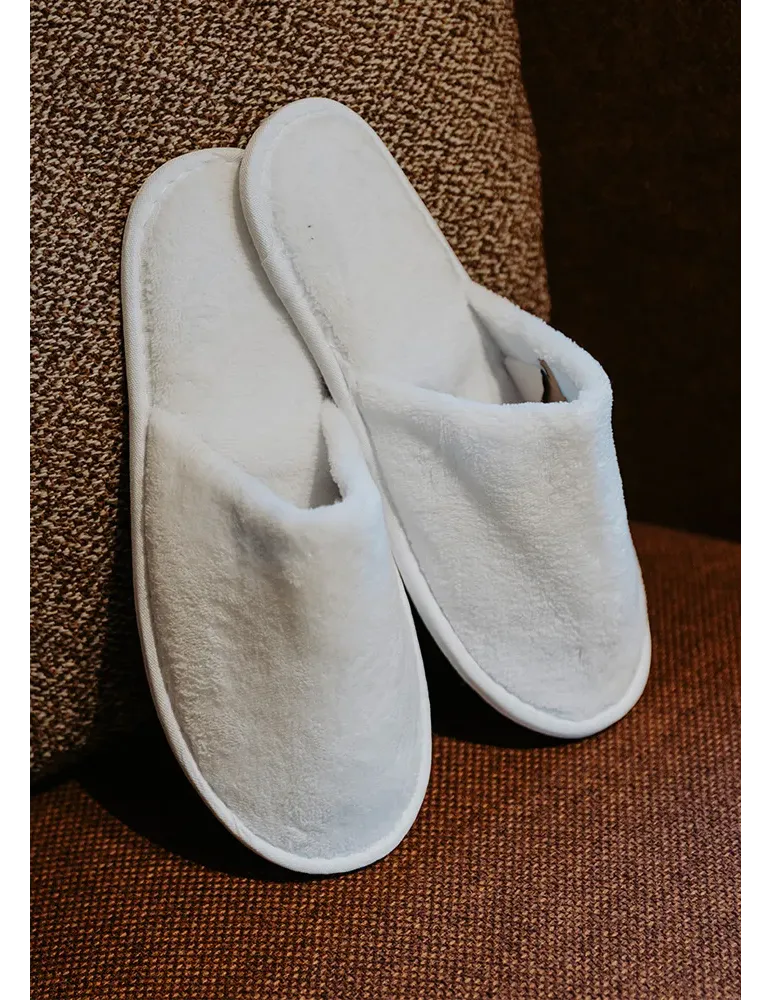 Zapatillas de Hotel de Lujo Tejido Coral - A Medida
