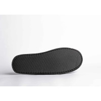 Zapatillas de hotel cerradas Coral negro premium