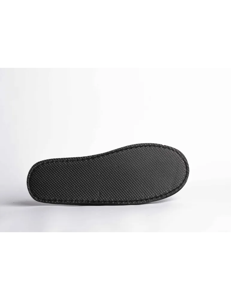 Zapatillas de hotel cerradas Coral negro premium