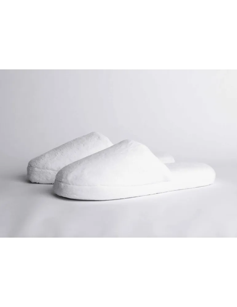 Mules Blancas de Lujo con Suela Gruesa para Hombre | Merveyl