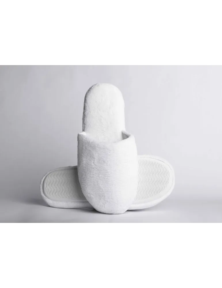 Mules Blancas de Lujo con Suela Gruesa para Mujer | Merveyl