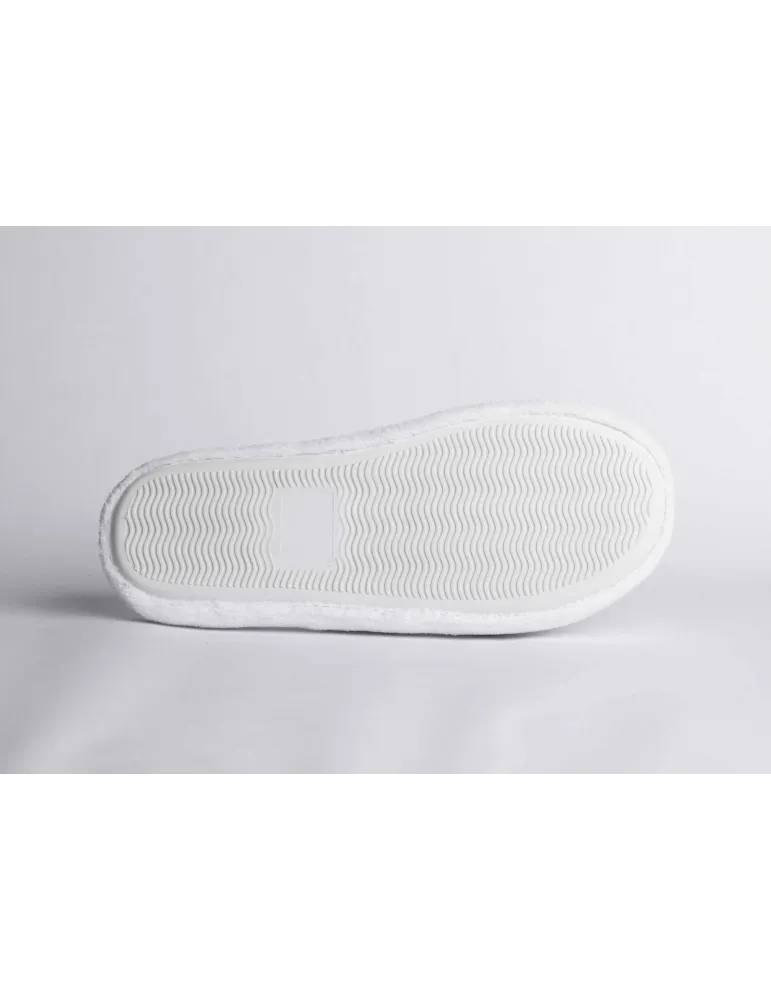 Mules Blancas de Lujo con Suela Gruesa para Mujer | Merveyl
