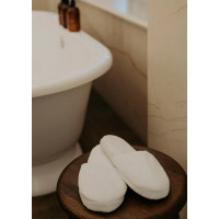 Mules Blancas de Lujo con Suela Gruesa para Hombre | Merveyl