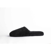 Mules de Hotel Negras con Suela Gruesa para Hombre | Merveyl