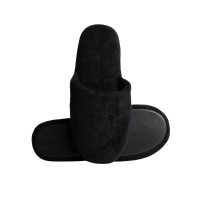 Mules de Hotel Negras con Suela Gruesa para Hombre | Merveyl