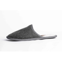 Zapatillas de mujer de fieltro y pelo - Spas