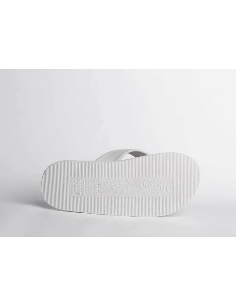 Chanclas Blancas 85% Biobasadas I'm Green | Merveyl