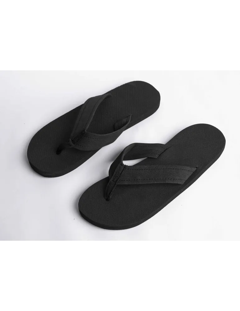 Chanclas Negras Hombre 85% I'm Green | Merveyl